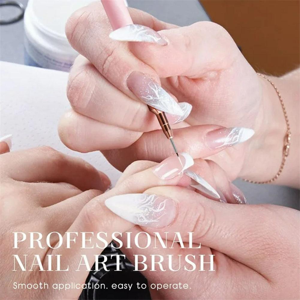 5PCS Nail Art Liner Brush Set  - Nail Gel Polish Set recension och pris