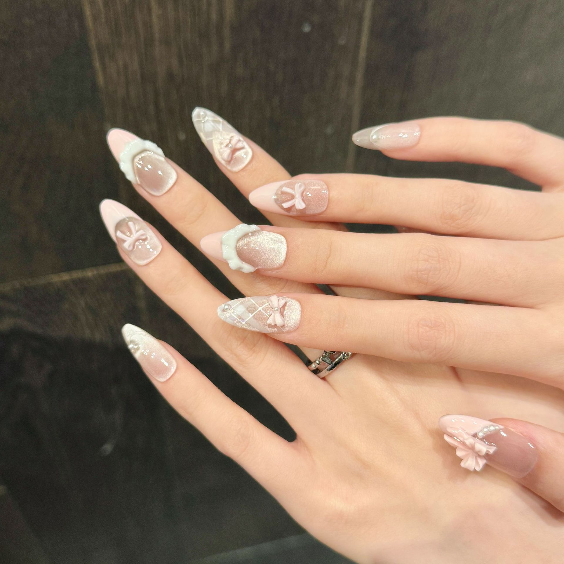 10pcs Handmade Press on Nails  - Nail Art Y2K recension och pris