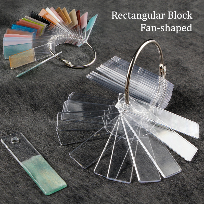 Rectangle Fake Nail Art Displa - Nail Art Pinterest recension och pris