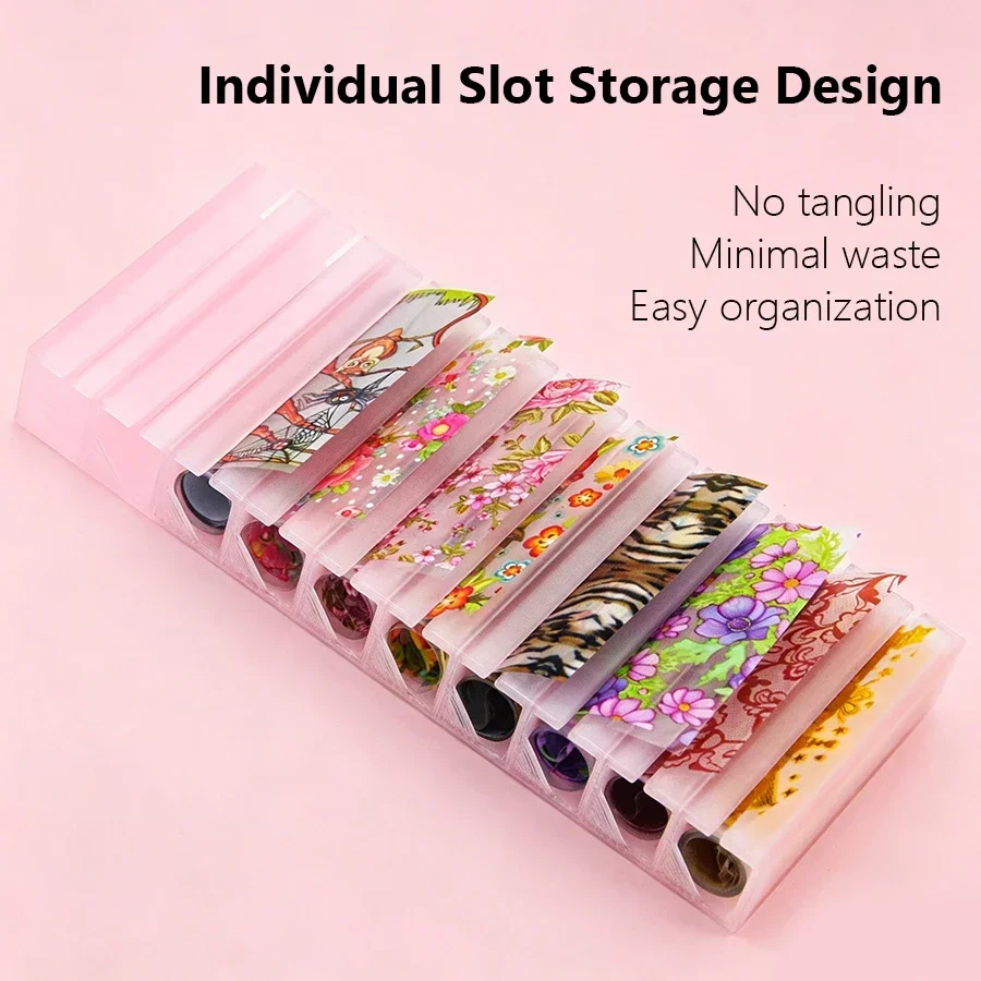 Portable 10-Grid Nail Starry F - Nail Art Pinterest recension och pris