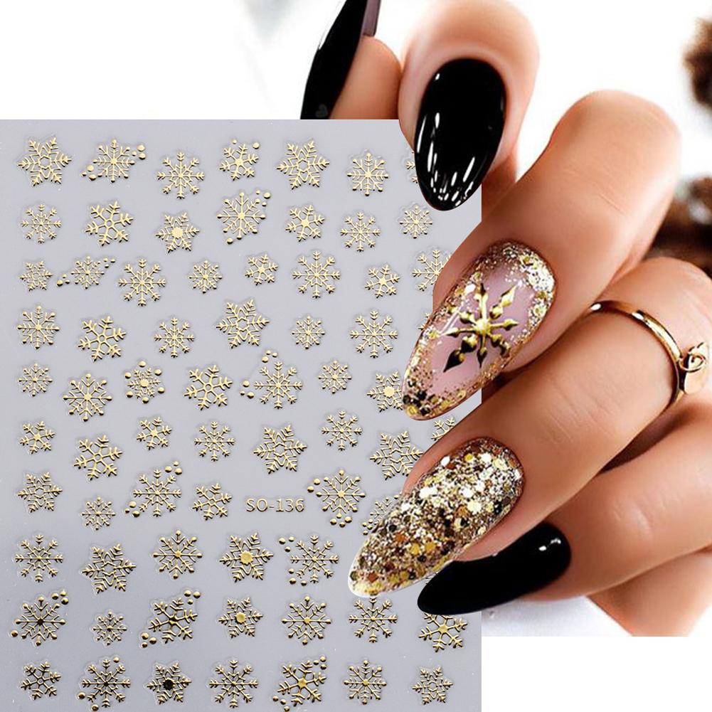 Christmas Nail Art Stickers Na - Nail Art Xmas Tree recension och pris