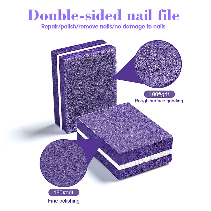 10/50pcs Mini Nails Art Buffer - Nail Art Pinterest recension och pris