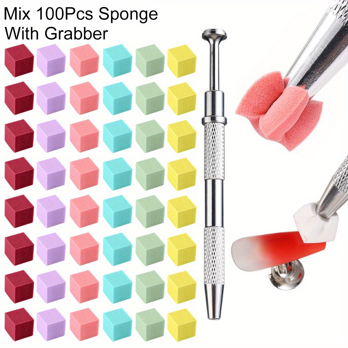 1/50/100Pcs Square Nail Art Sp - Nail Art Pinterest recension och pris