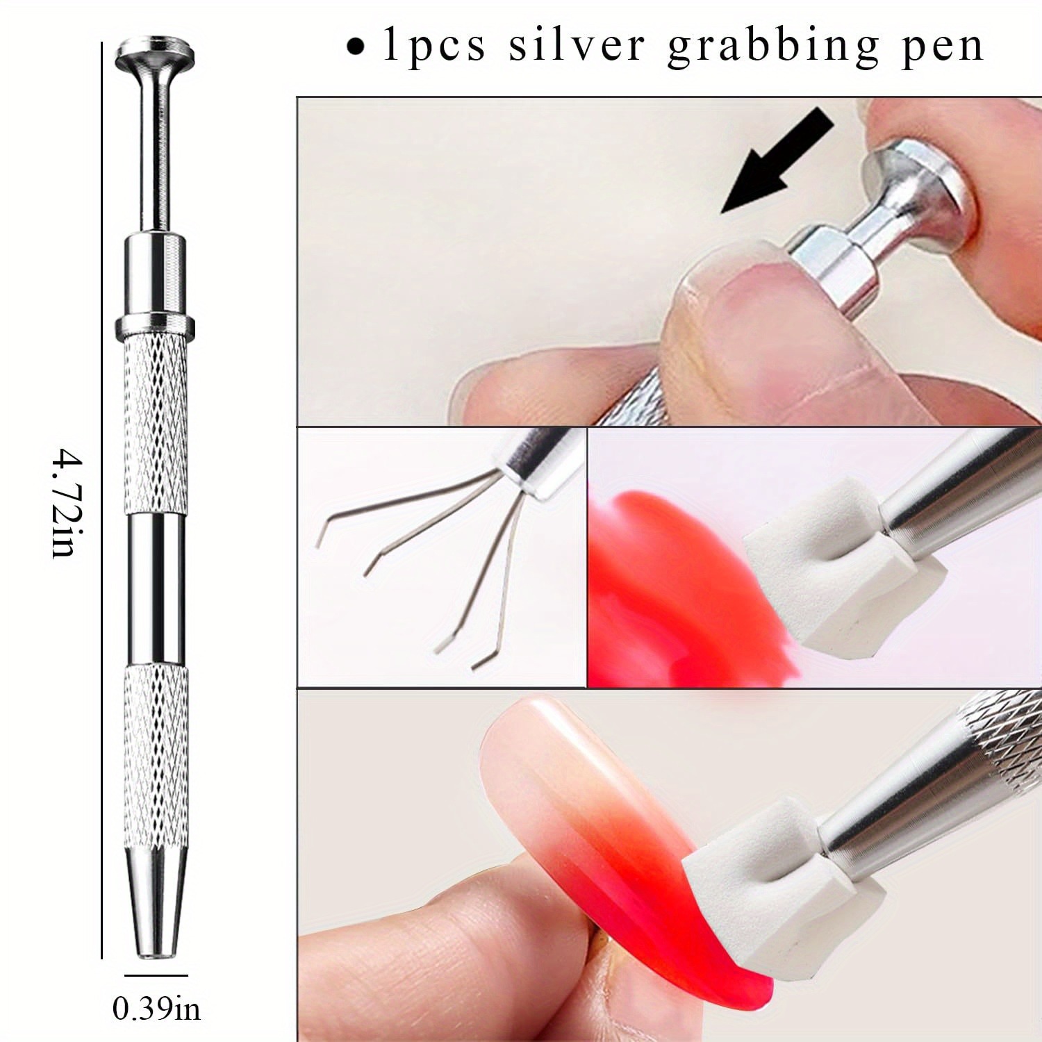1/50/100Pcs Square Nail Art Sp - Nail Art Pinterest recension och pris
