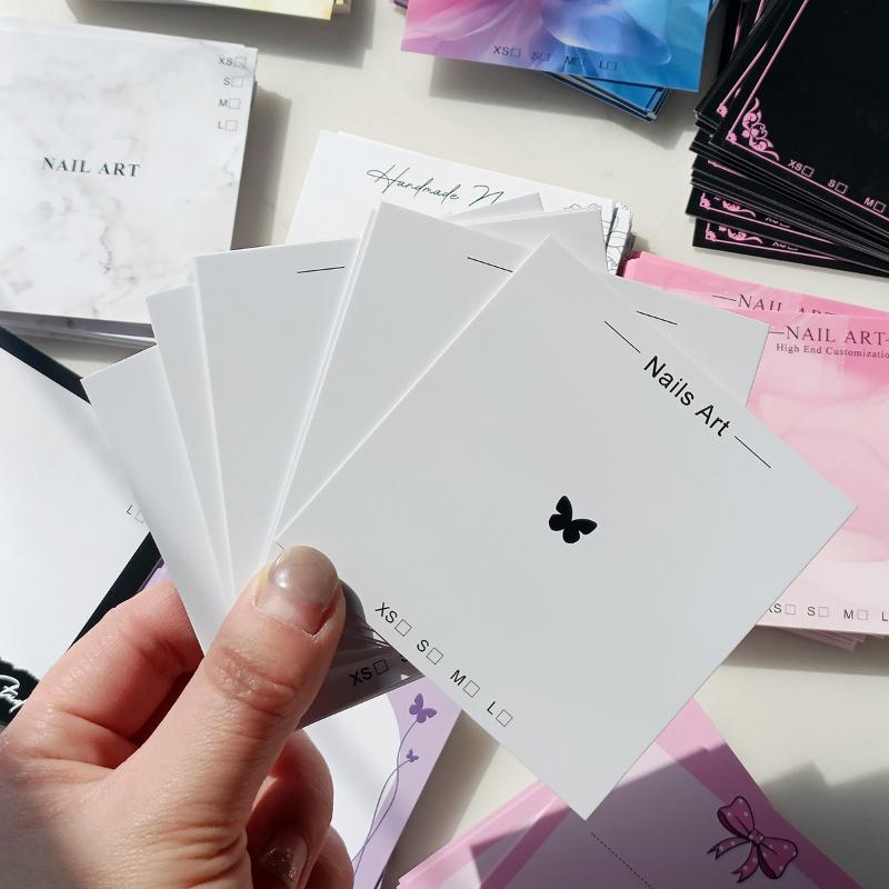 ●20 Sheets Press On Nail Botto - Nail Art Pinterest recension och pris