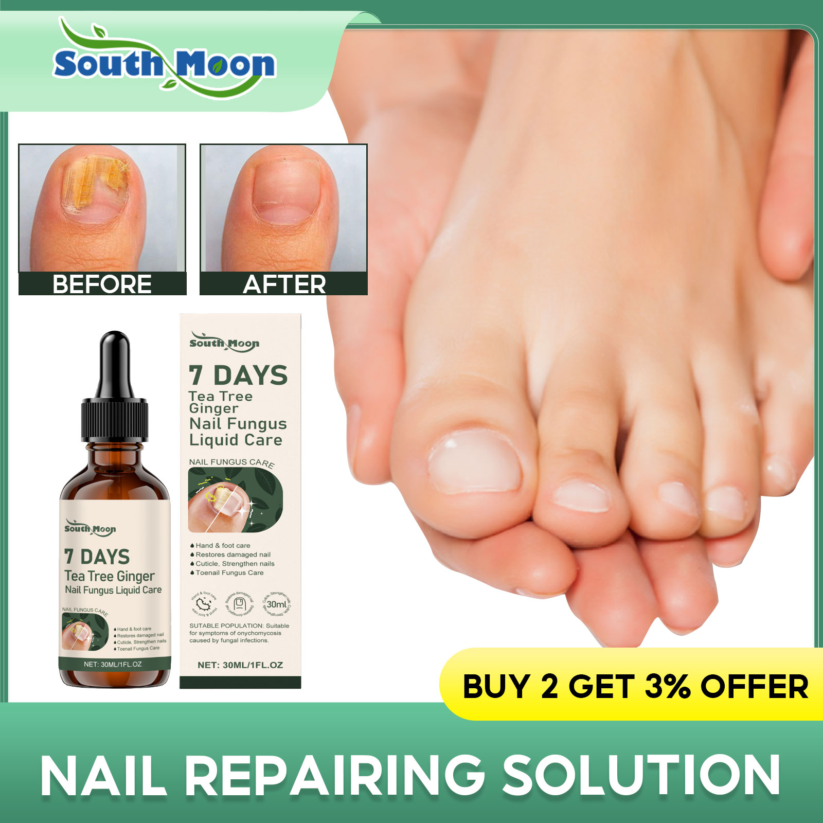 Nail Fungus Treatment Liquid R - Nail Art Maroon recension och pris