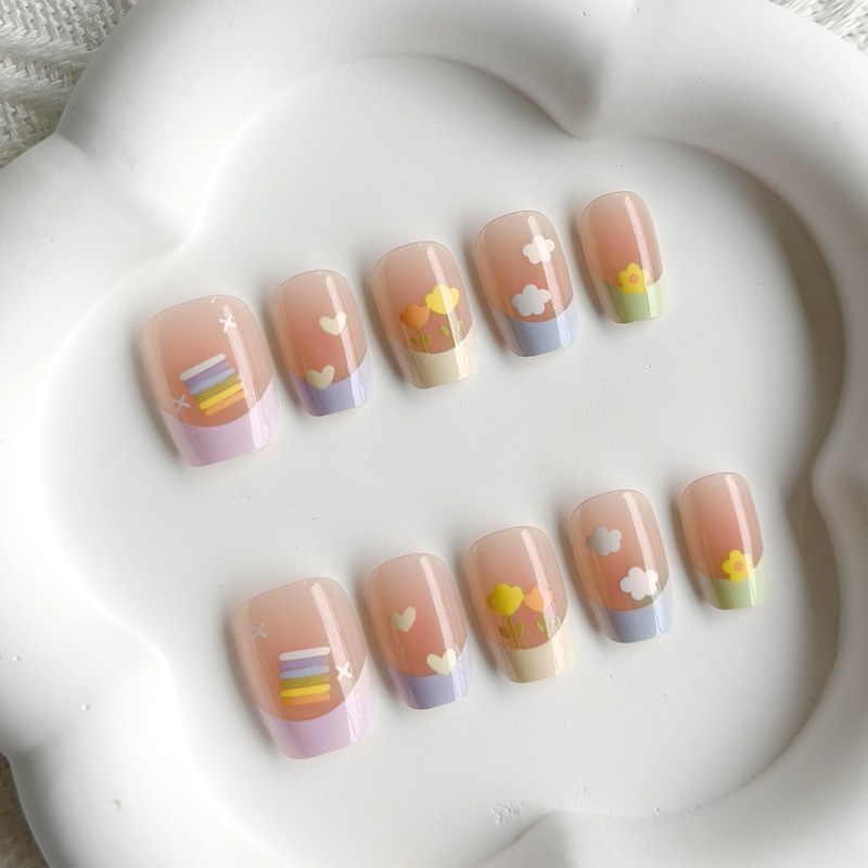 10Pcs Women Spring Fresh and D - Nail Art Y2K recension och pris