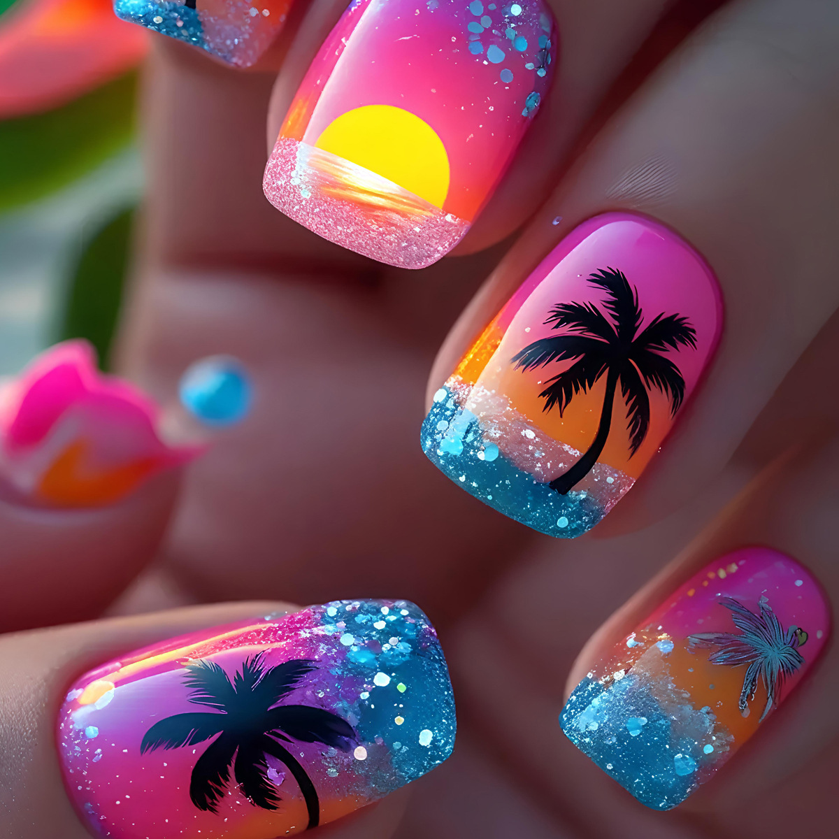 24pcs/set Short Medium Long Fa - Nail Art Y2K recension och pris