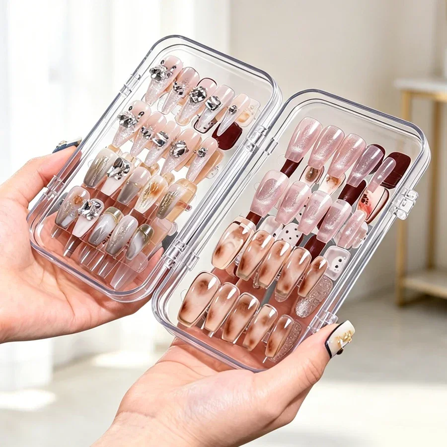 Clear Foldable Press On Nail S - Nail Art Pinterest recension och pris