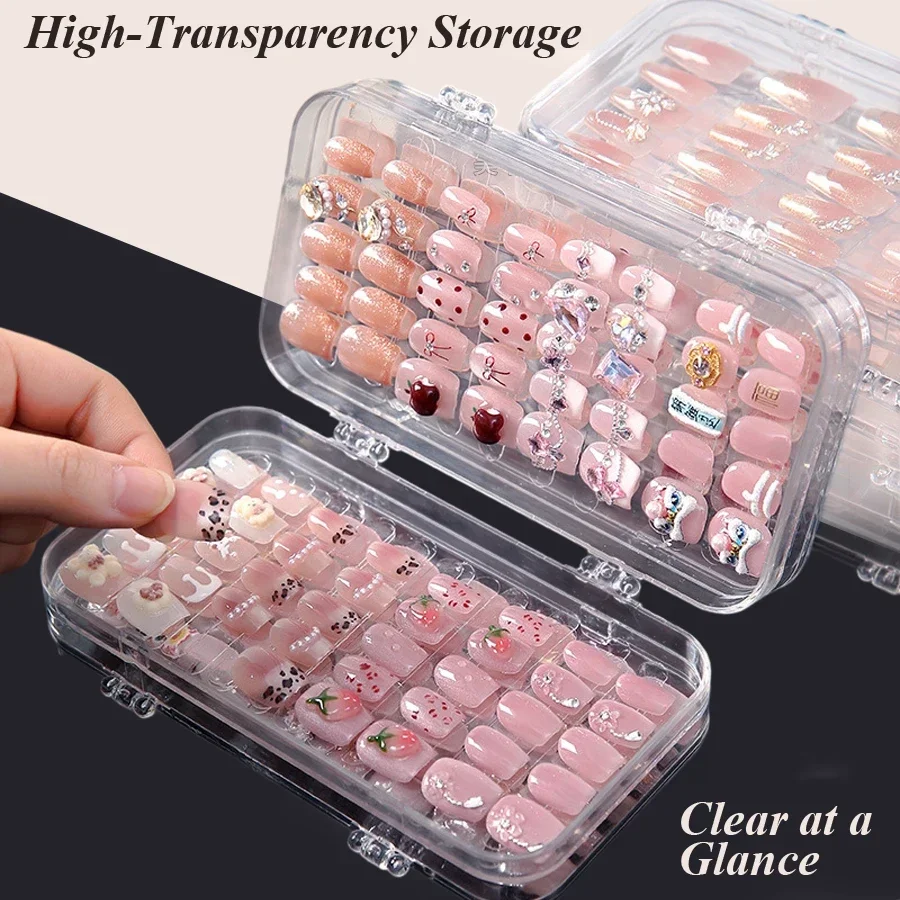 Clear Foldable Press On Nail S - Nail Art Pinterest recension och pris