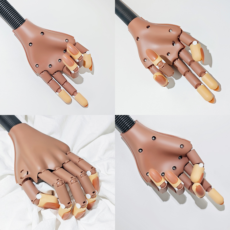 Nail Fake Practice Hand Movabl - Nail Art Pinterest recension och pris