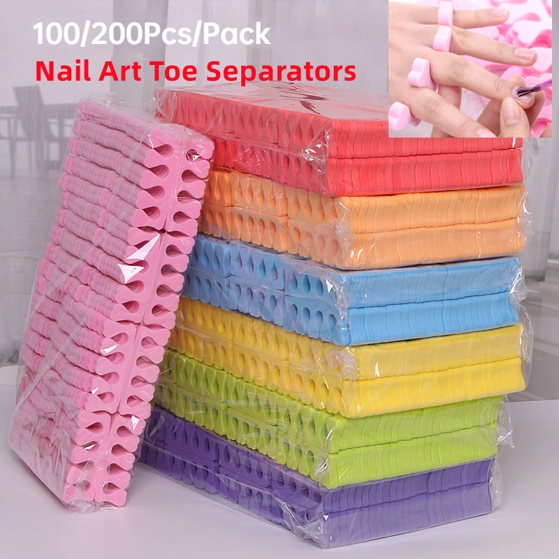 100,200pcs/Pack Nail Art Toe S - Nail Art Pinterest recension och pris