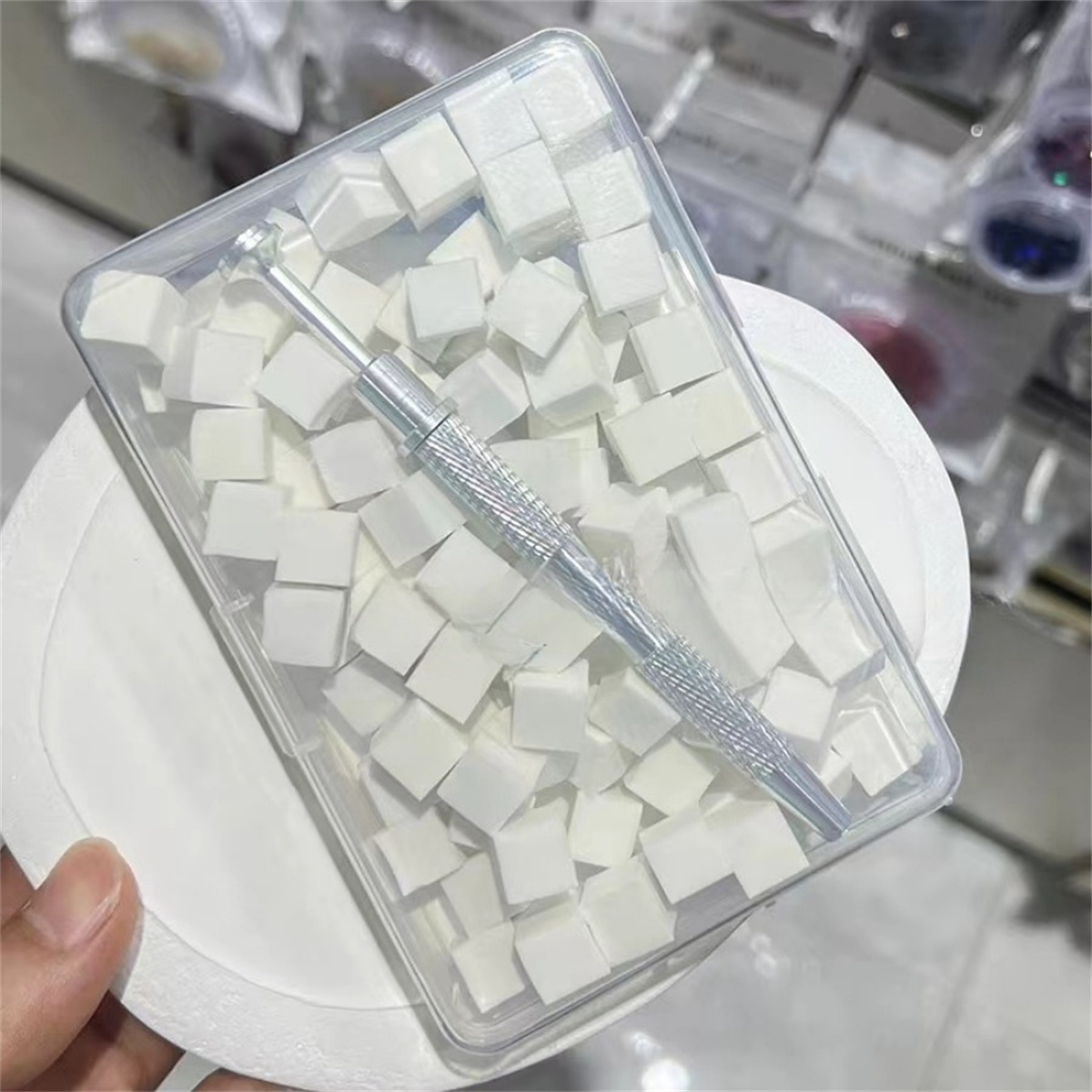 1set 100pcs Nail Care Gradual  - Nail Art Pinterest recension och pris