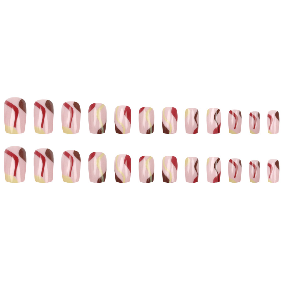 Short Medium fake nails for wo - Nail Art Y2K recension och pris